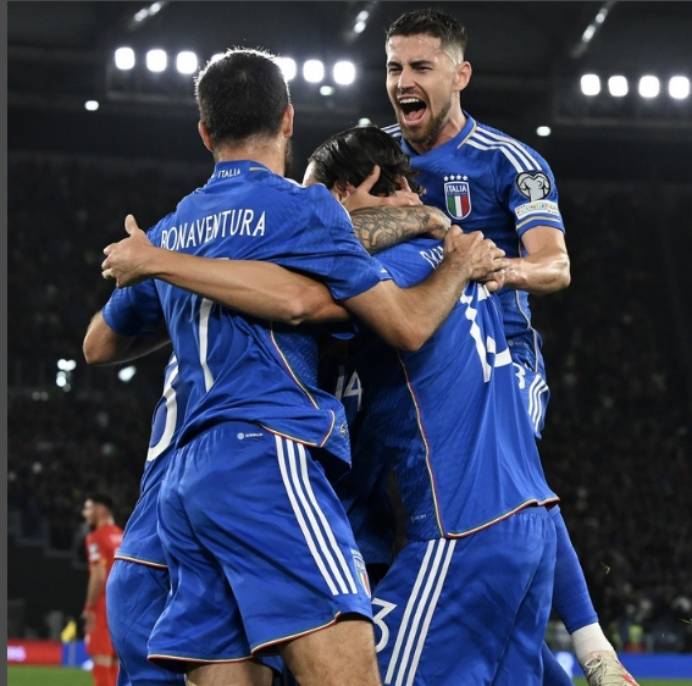 意大利队轻松战胜北马其顿队的简单介绍